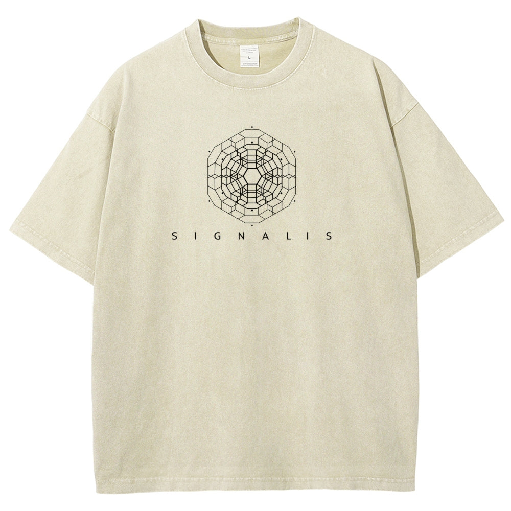 signalis Unisex Fit Washed T-Shirt 2601017207