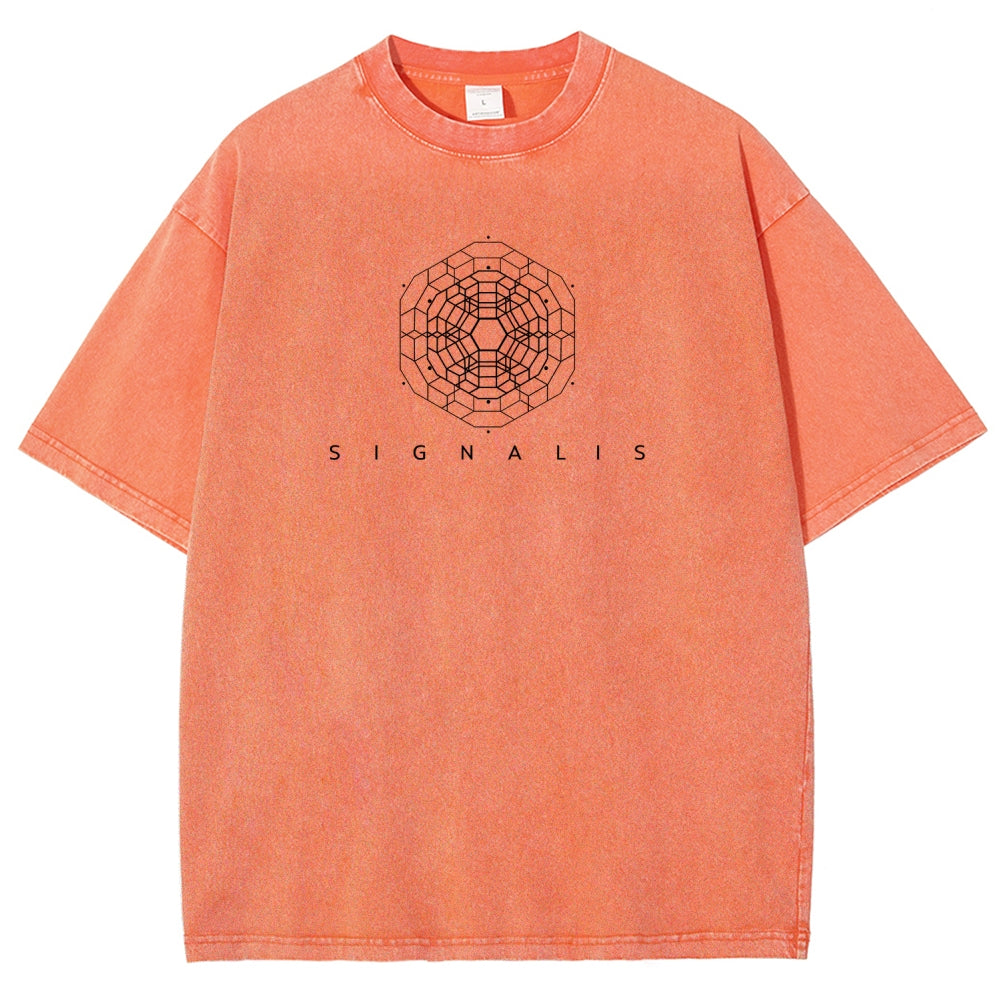 signalis Unisex Fit Washed T-Shirt 2601017207