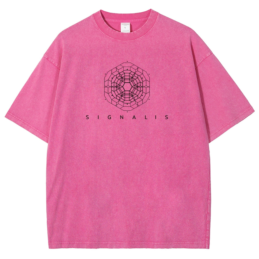 signalis Unisex Fit Washed T-Shirt 2601017207