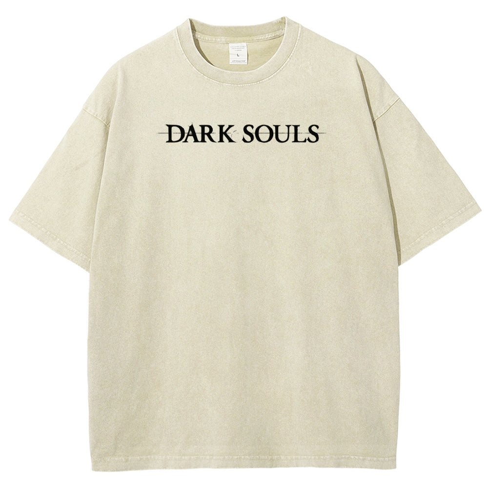 Dark Souls Unisex Fit Washed T-Shirt 2601017980