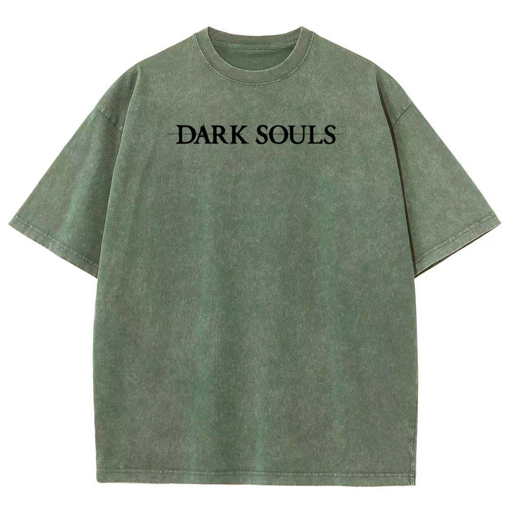 Dark Souls Unisex Fit Washed T-Shirt 2601017980