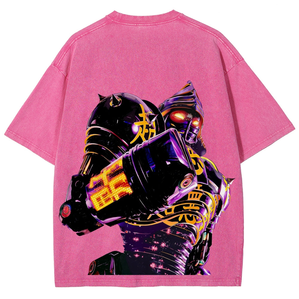 Real Steel Unisex Fit Washed T-Shirt 2601018300
