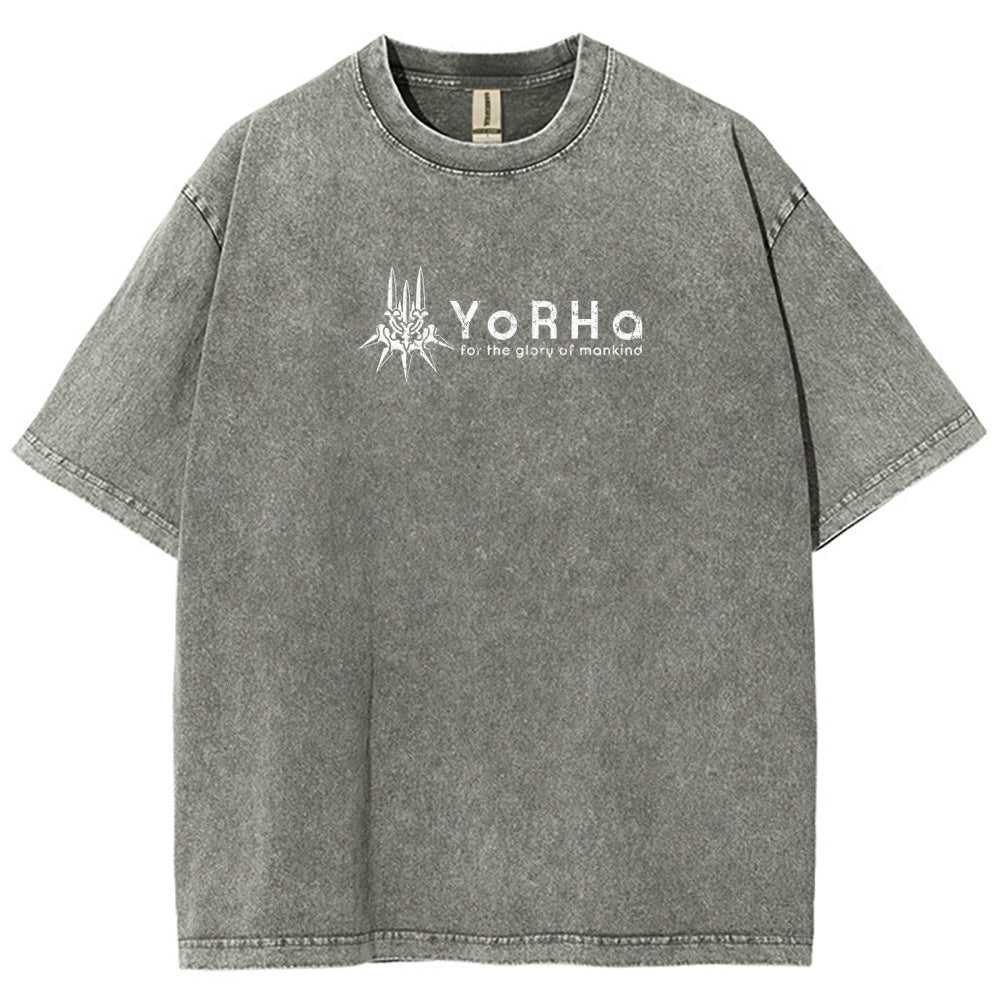 Nier: Automata Unisex Fit Washed T-Shirt 2601018993