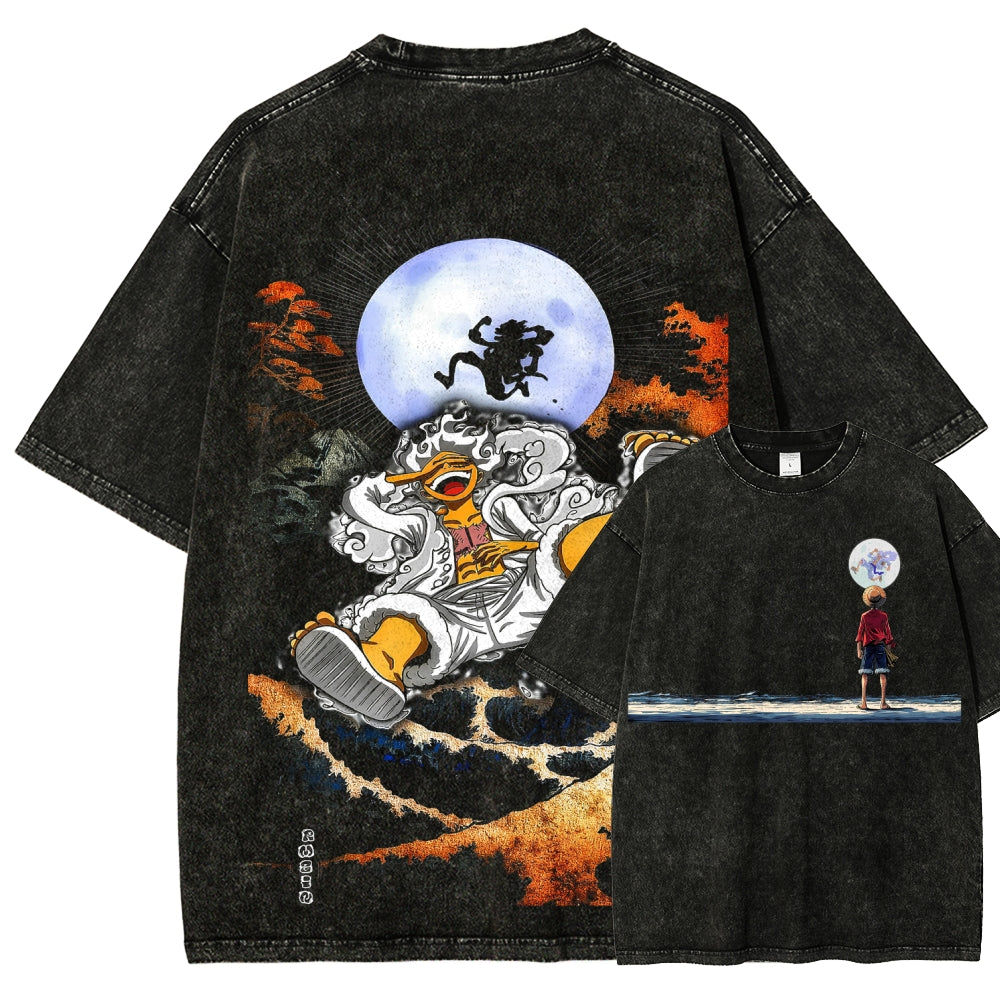 One Piece Unisex Fit Washed T-Shirt 2602000845