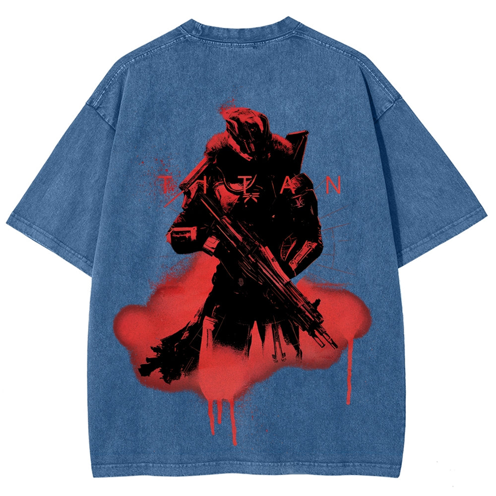 Destiny Unisex Fit Washed T-Shirt 2602003112