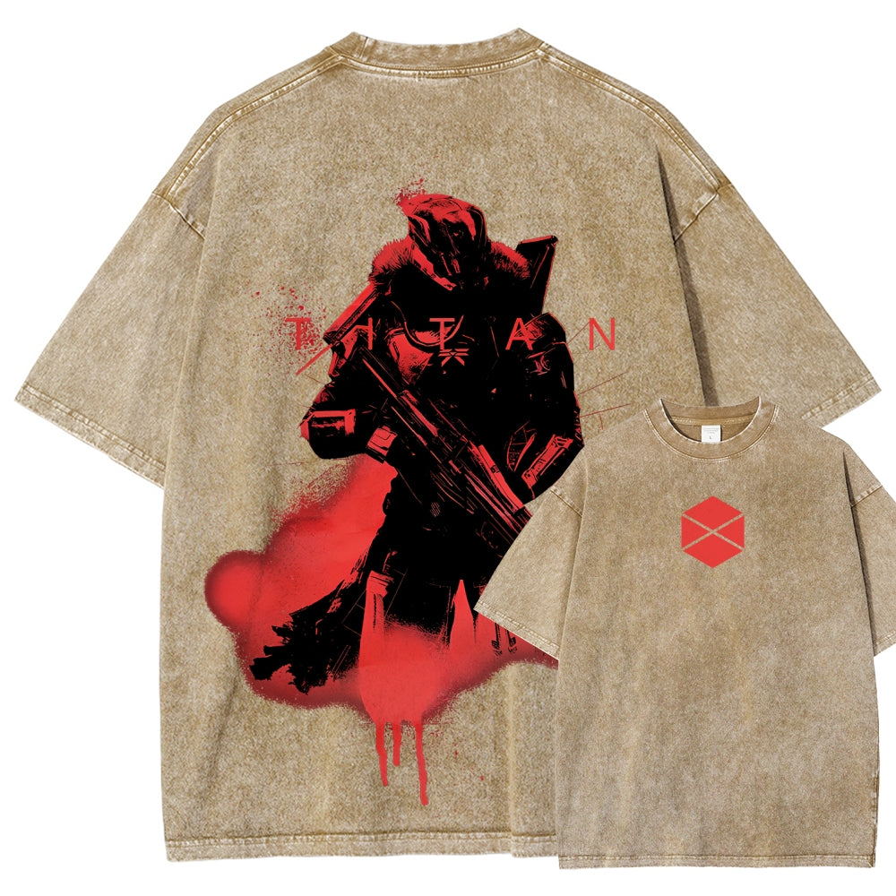 Destiny Unisex Fit Washed T-Shirt 2602003112