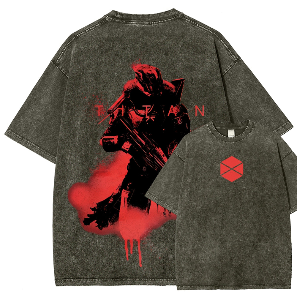 Destiny Unisex Fit Washed T-Shirt 2602003112
