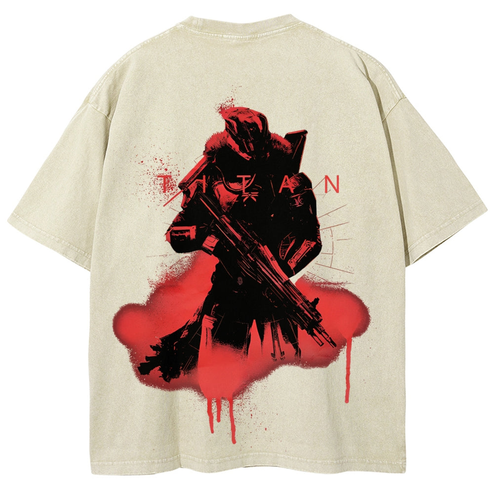 Destiny Unisex Fit Washed T-Shirt 2602003112