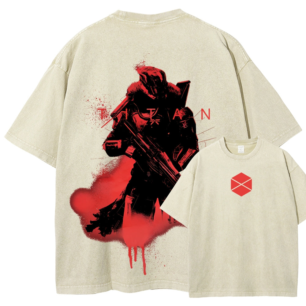 Destiny Unisex Fit Washed T-Shirt 2602003112