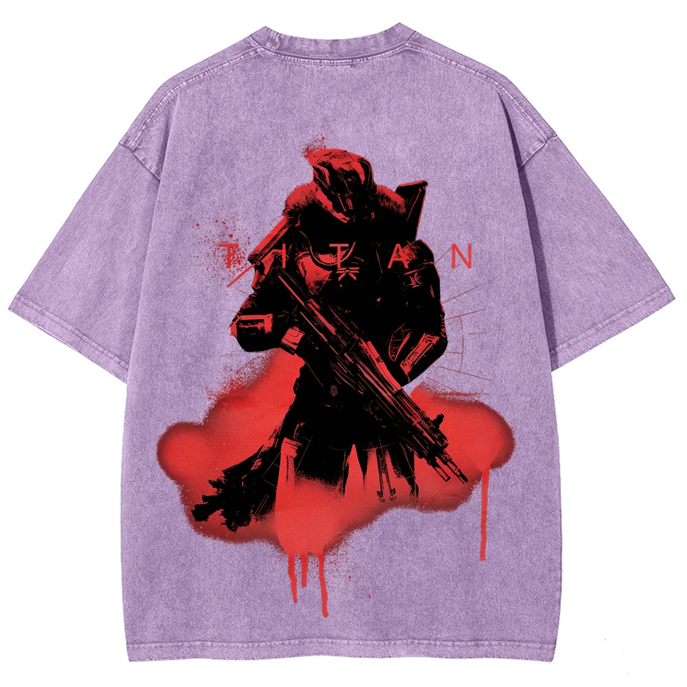 Destiny Unisex Fit Washed T-Shirt 2602003112