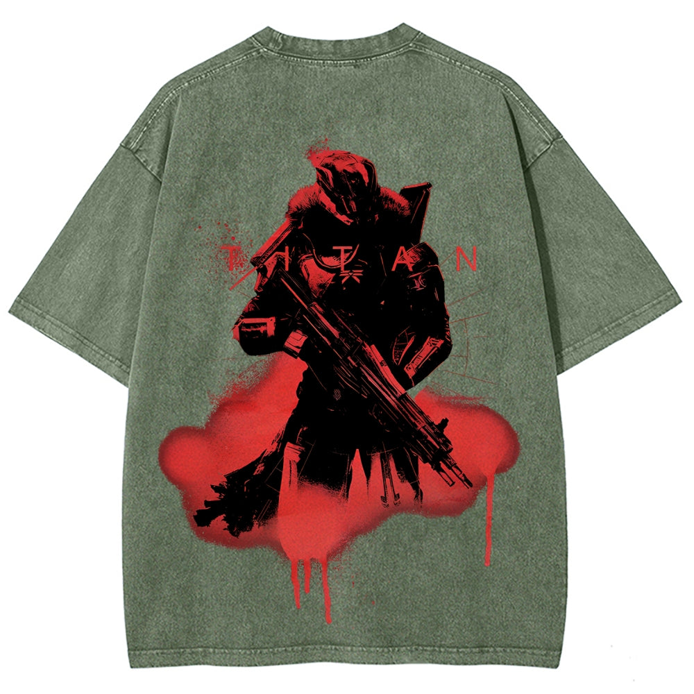 Destiny Unisex Fit Washed T-Shirt 2602003112