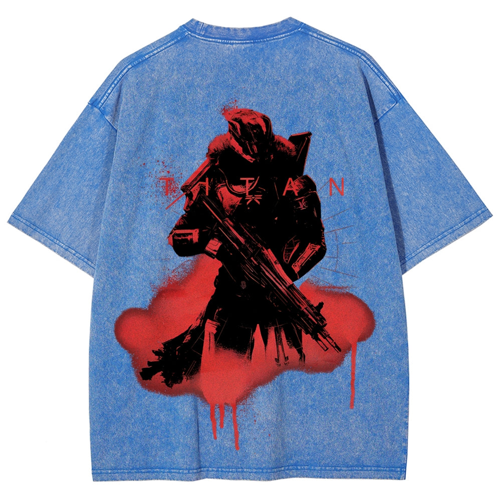 Destiny Unisex Fit Washed T-Shirt 2602003112