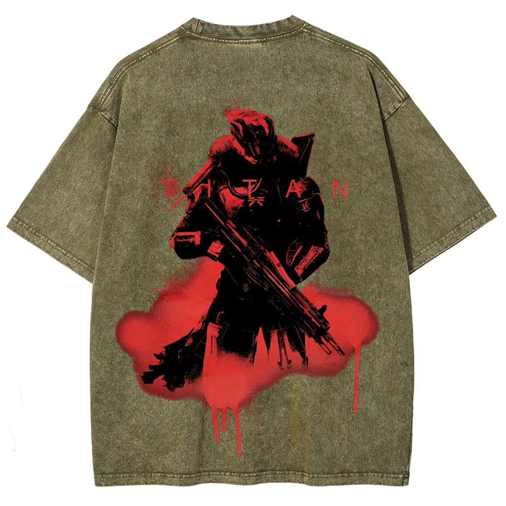 Destiny Unisex Fit Washed T-Shirt 2602003112