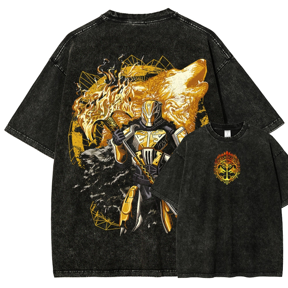 Destiny Unisex Fit Washed T-Shirt 2602003114