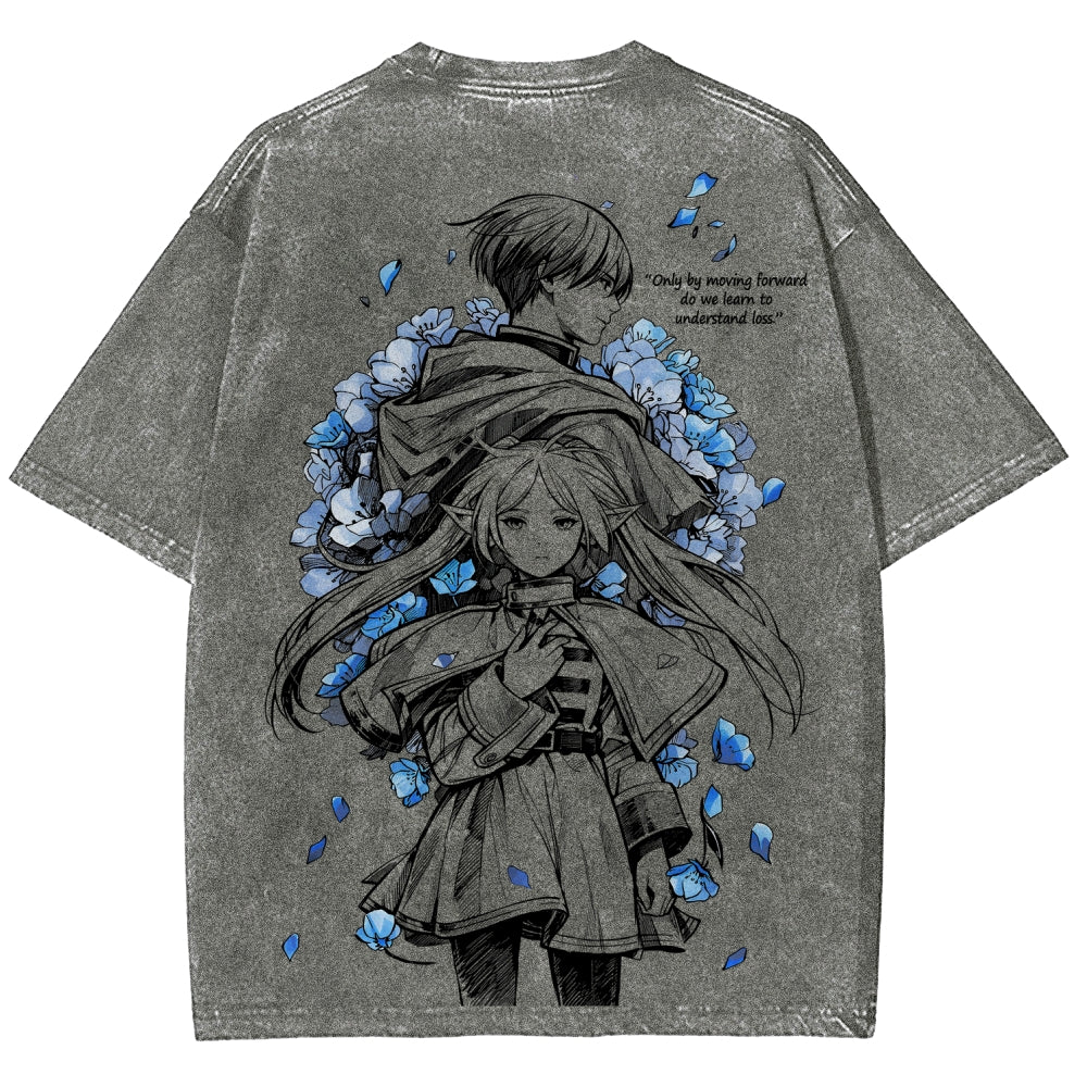 Frieren Unisex Fit Washed T-Shirt 2602003131