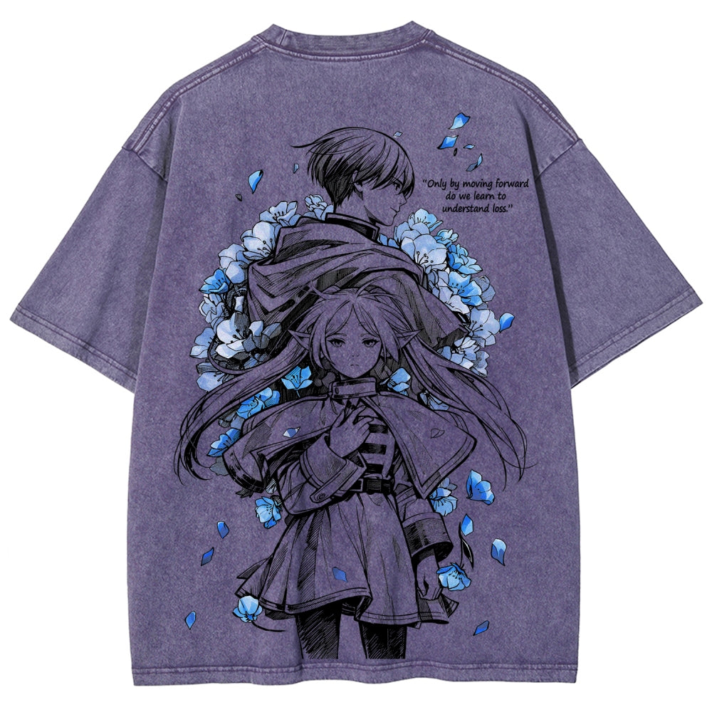 Frieren Unisex Fit Washed T-Shirt 2602003131