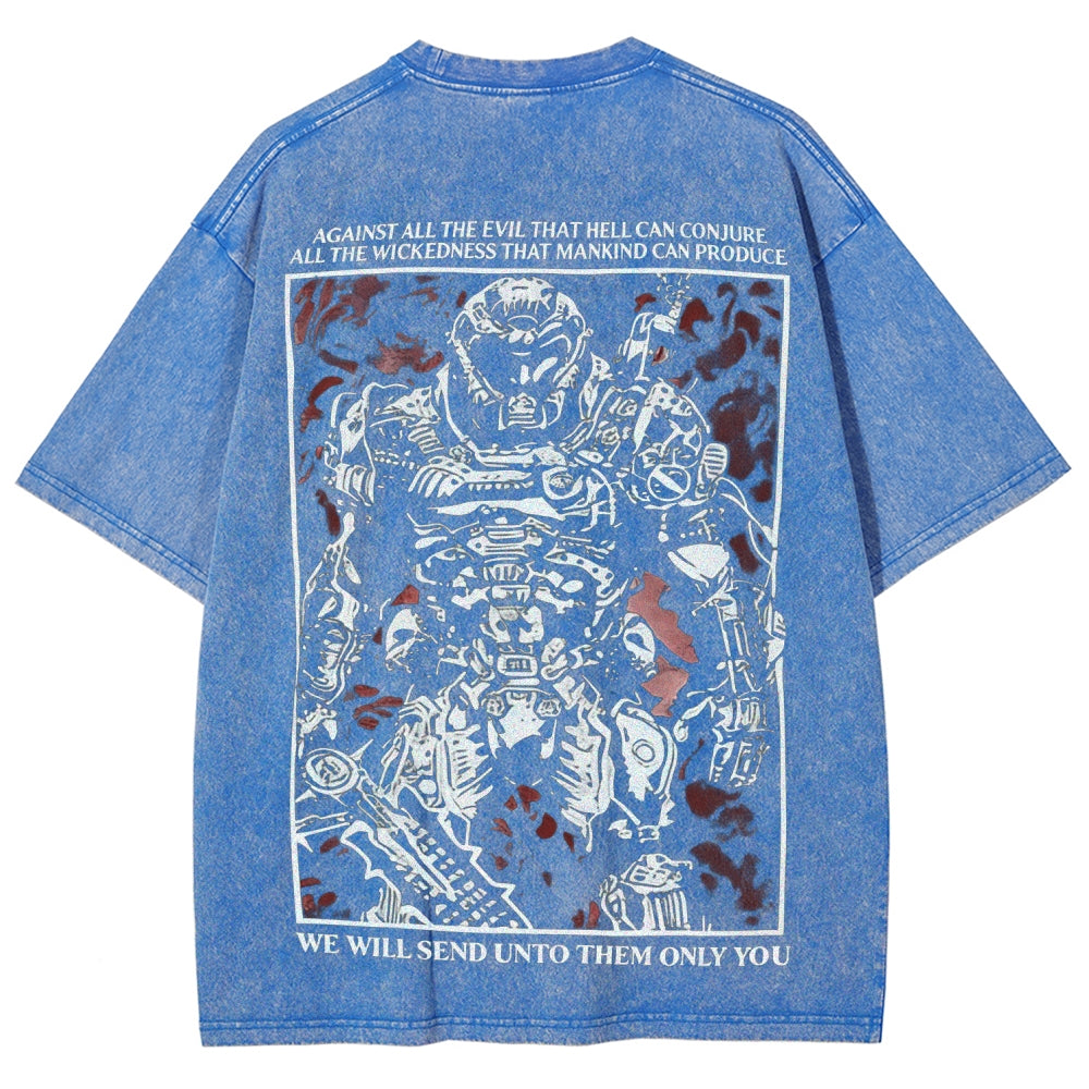 DOOM Unisex Fit Washed T-Shirt 2602003510