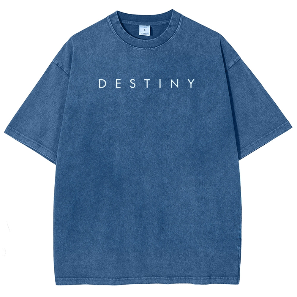 Destiny Unisex Fit Washed T-Shirt 2602003746