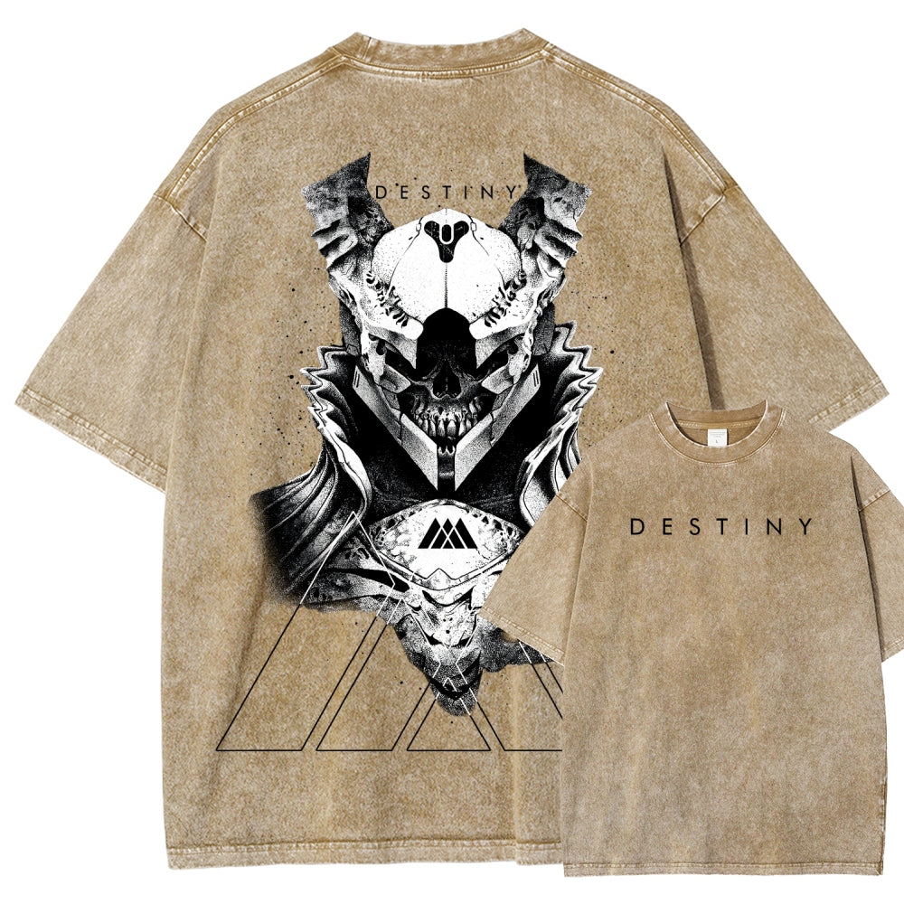 Destiny Unisex Fit Washed T-Shirt 2602003746