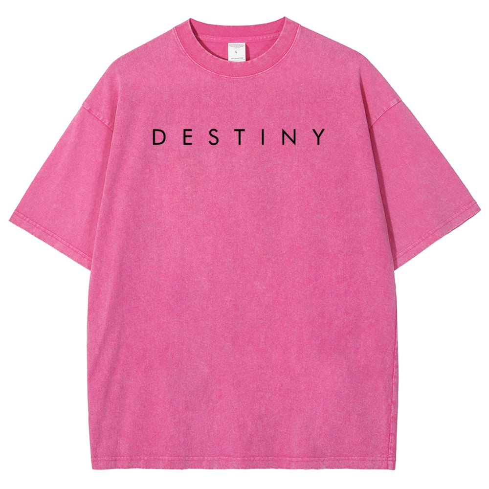 Destiny Unisex Fit Washed T-Shirt 2602003746