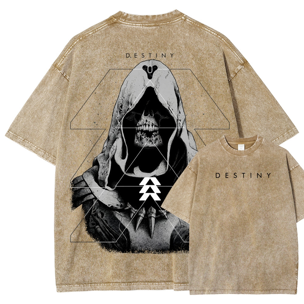 Destiny Unisex Fit Washed T-Shirt 2602003752