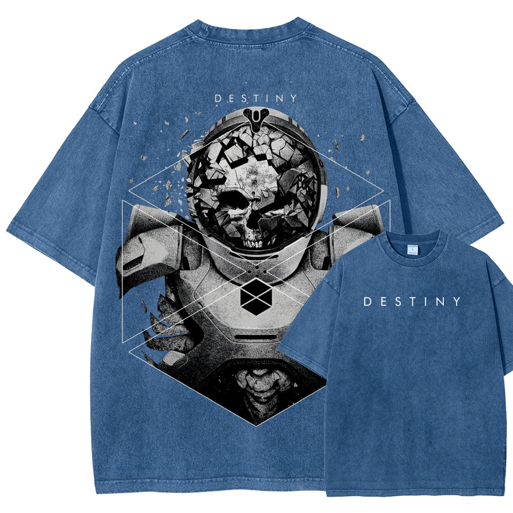 Destiny Unisex Fit Washed T-Shirt 2602003756