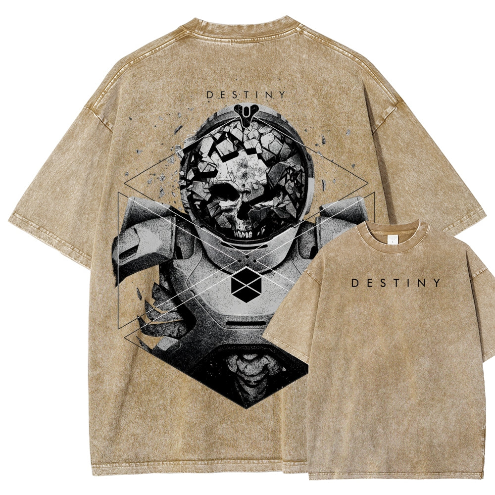 Destiny Unisex Fit Washed T-Shirt 2602003756