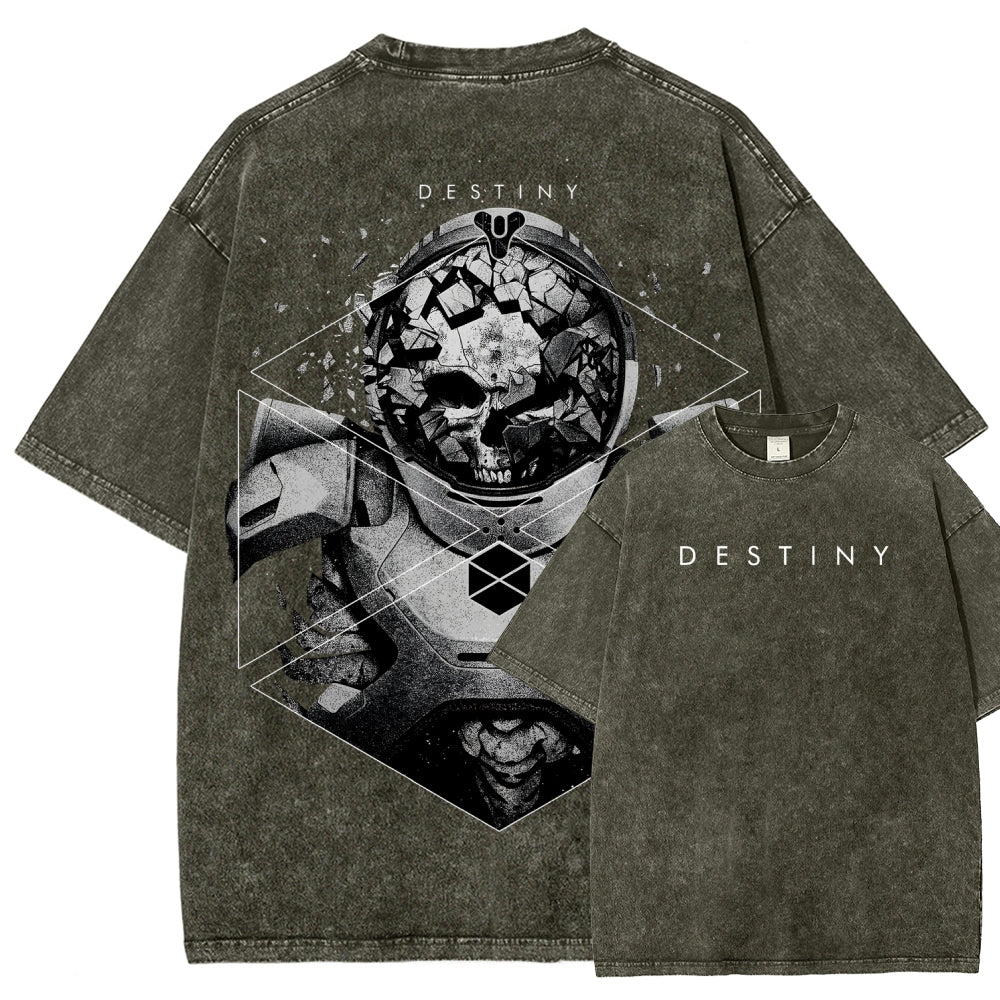 Destiny Unisex Fit Washed T-Shirt 2602003756
