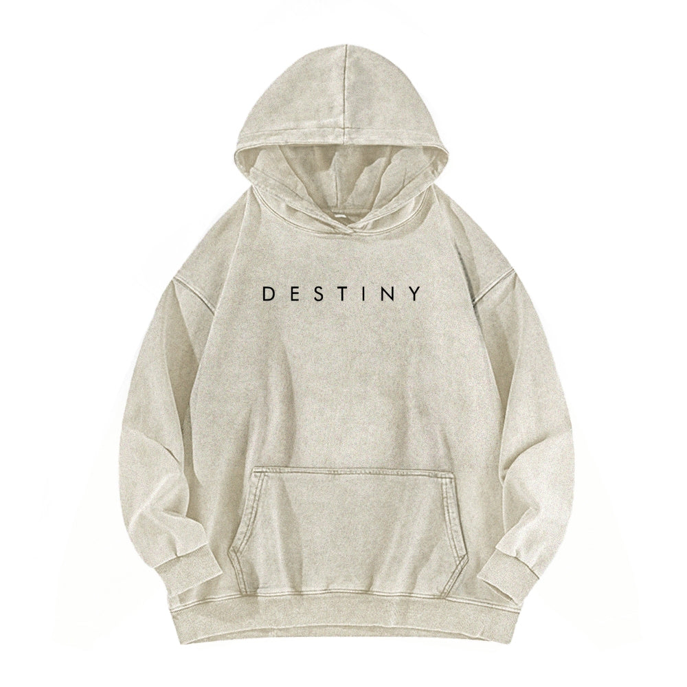 Destiny Unisex Washed Hoodie 2602003763