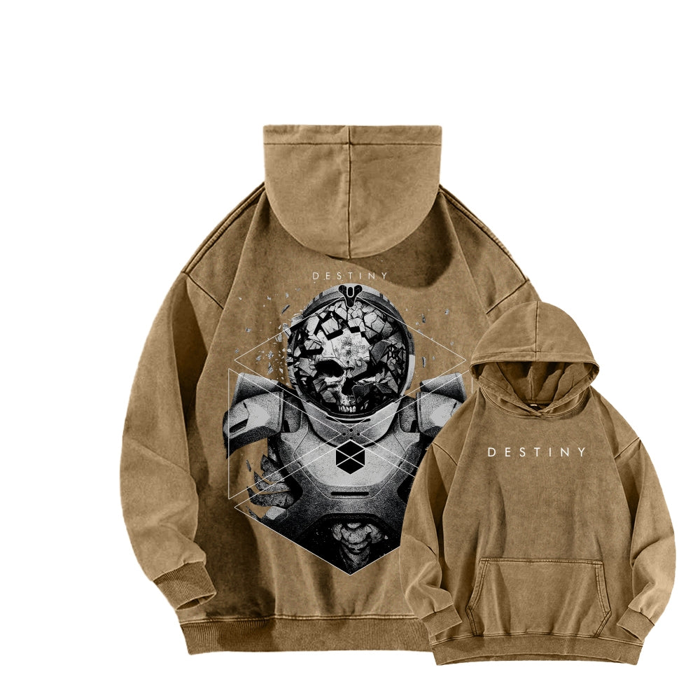 Destiny Unisex Washed Hoodie 2602003802