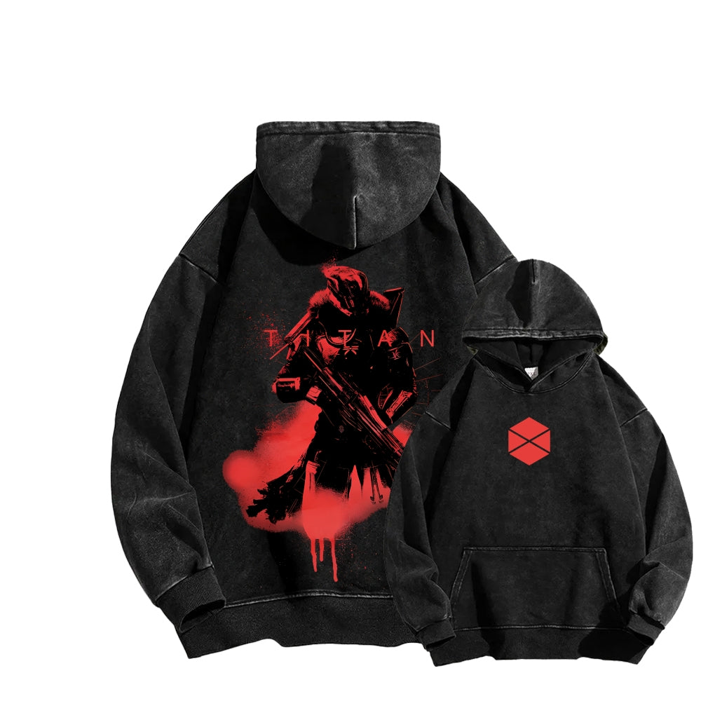 Destiny Unisex Washed Hoodie 2602003929