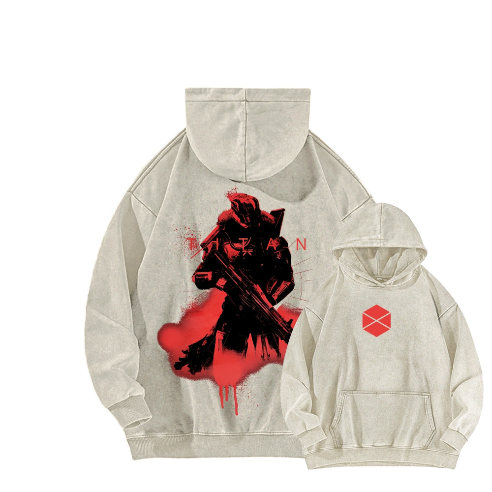 Destiny Unisex Washed Hoodie 2602003929