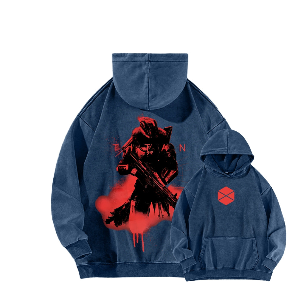 Destiny Unisex Washed Hoodie 2602003929