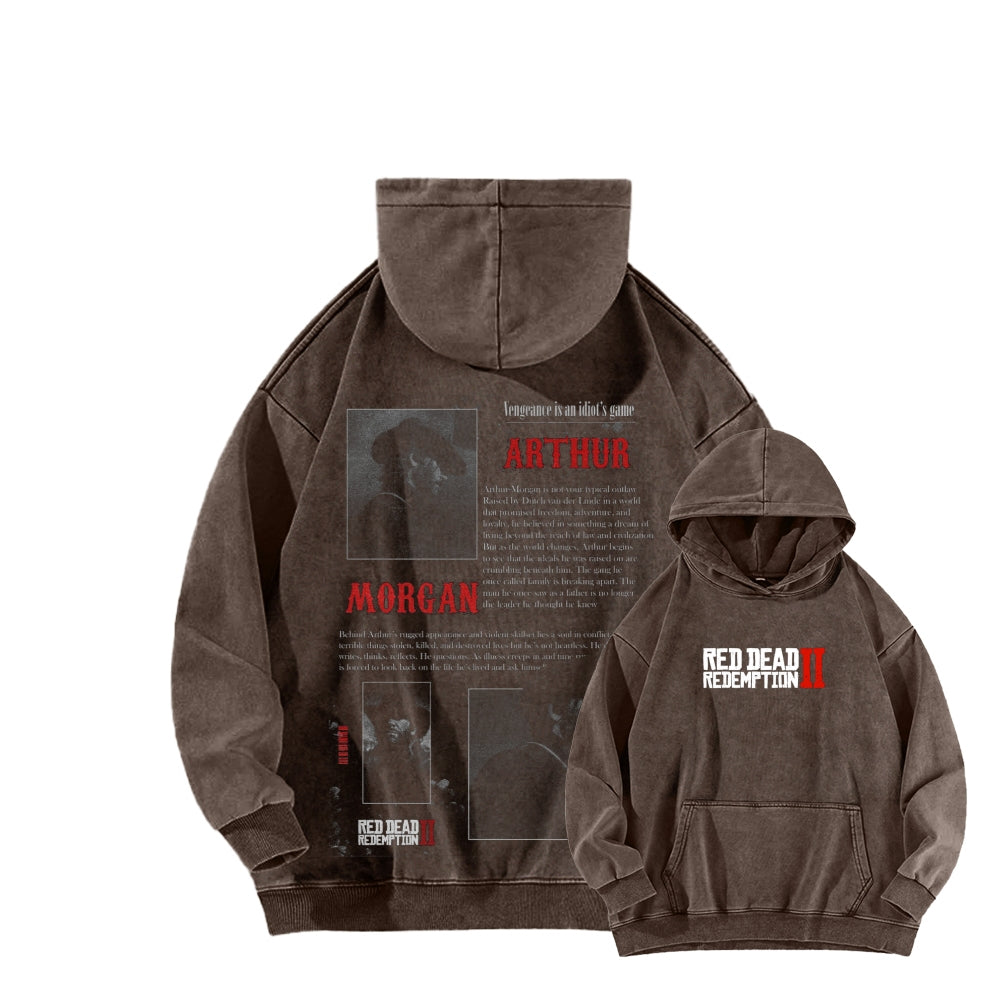 Red Dead Redemption Unisex Washed Hoodie 2602004600
