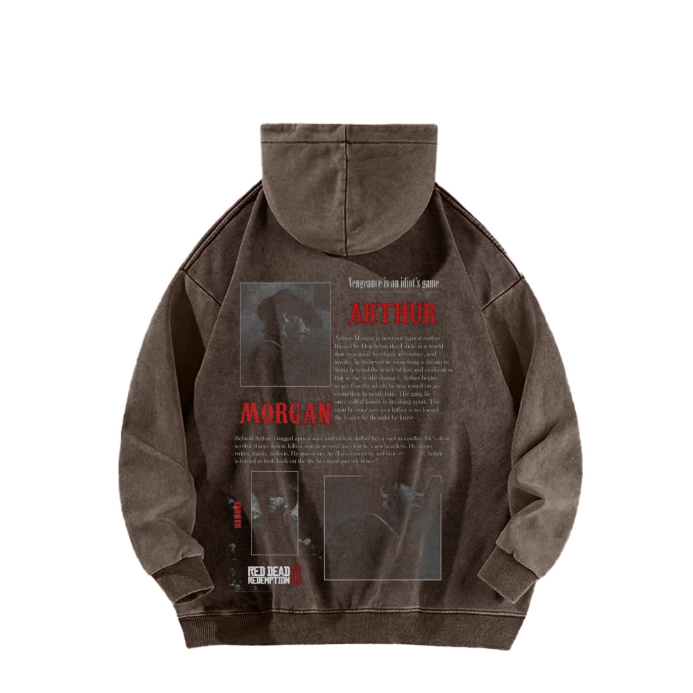 Red Dead Redemption Unisex Washed Hoodie 2602004600