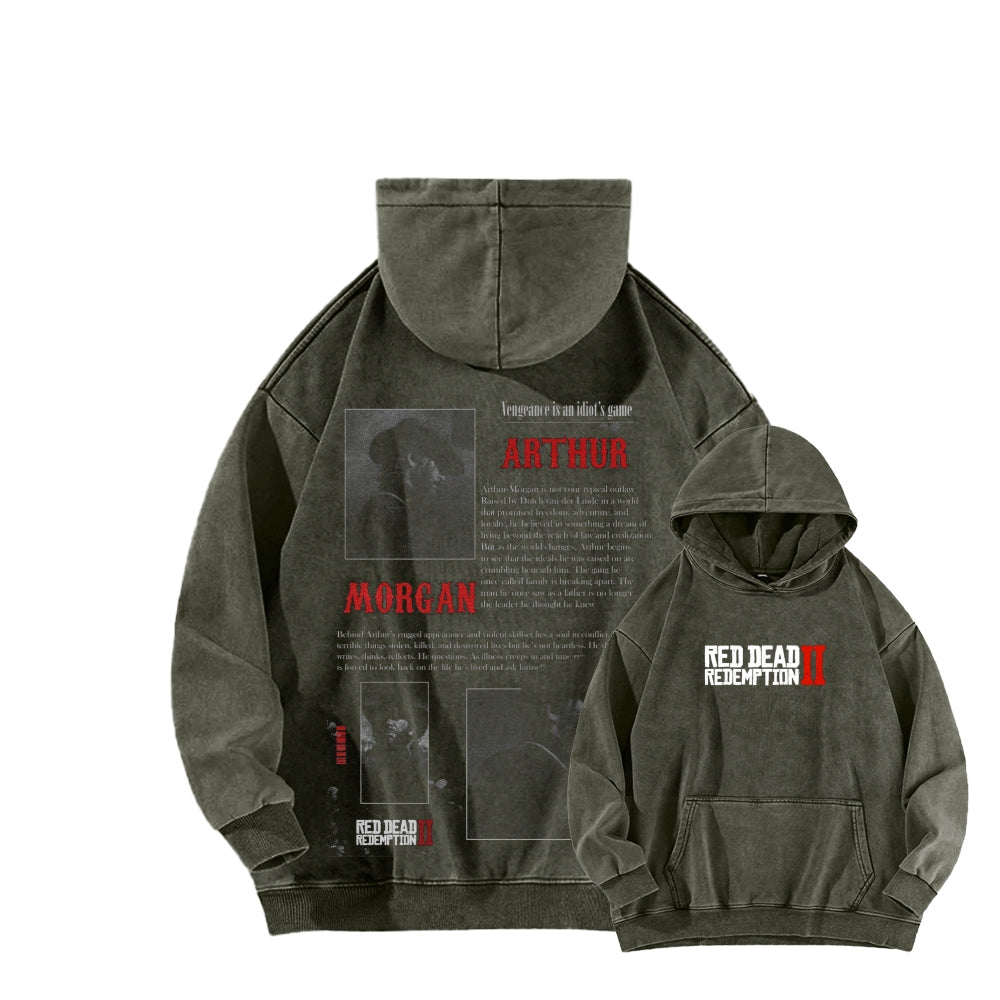 Red Dead Redemption Unisex Washed Hoodie 2602004600