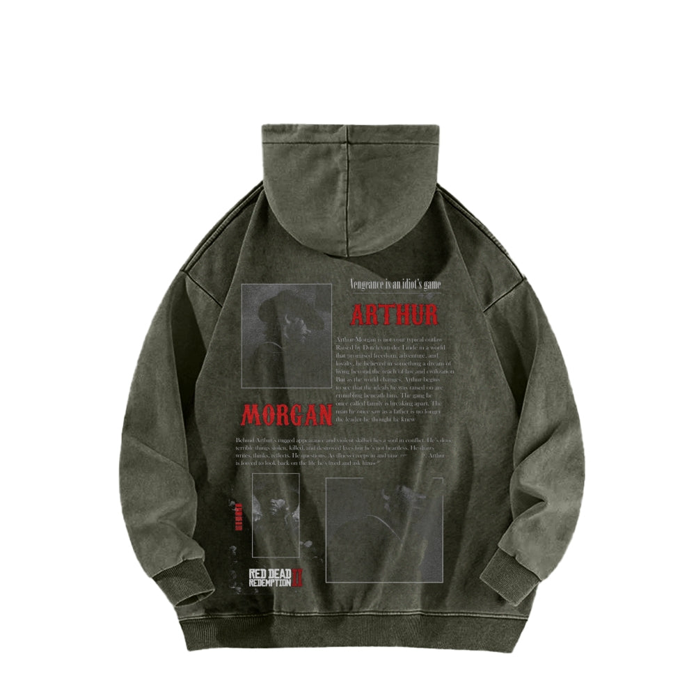 Red Dead Redemption Unisex Washed Hoodie 2602004600