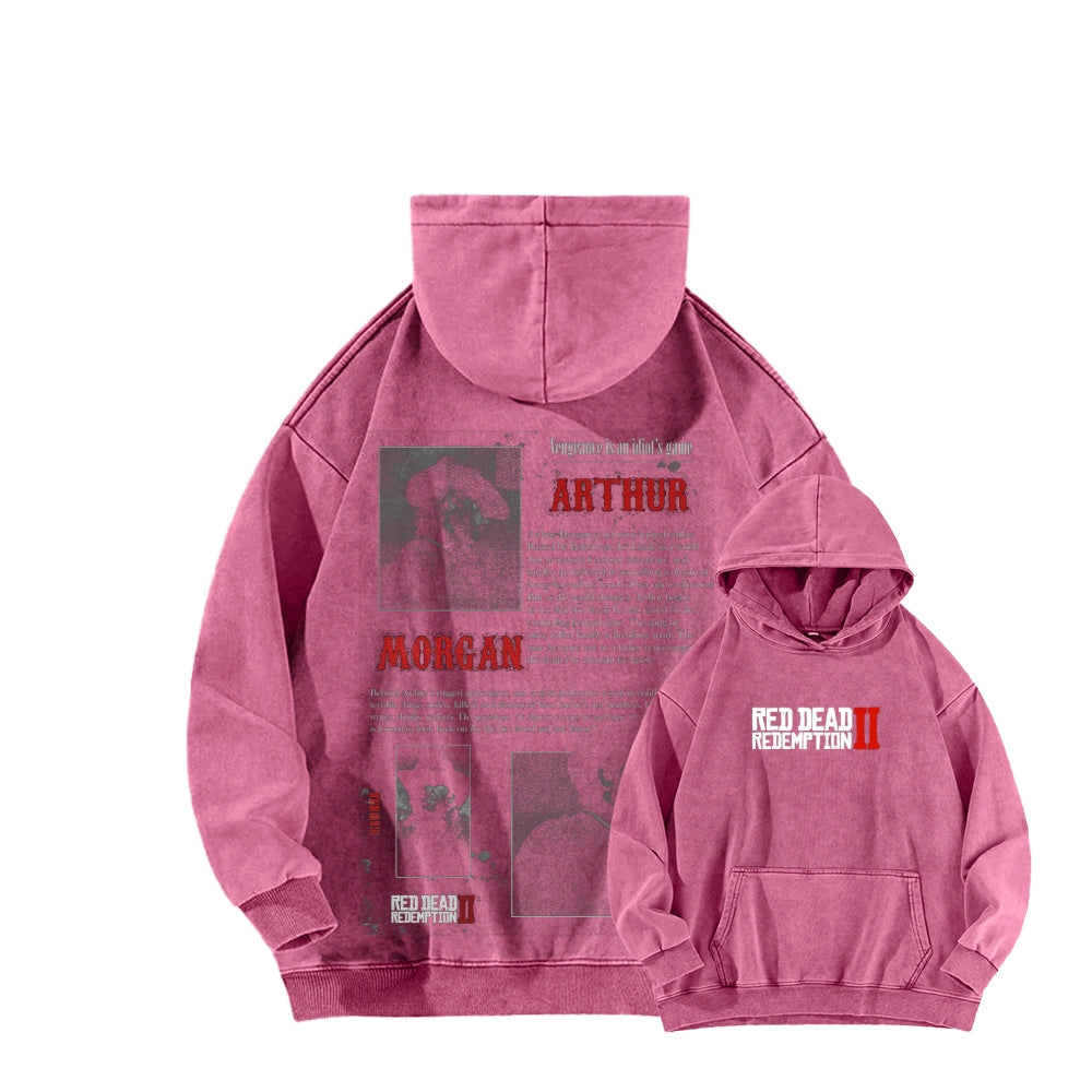 Red Dead Redemption Unisex Washed Hoodie 2602004600