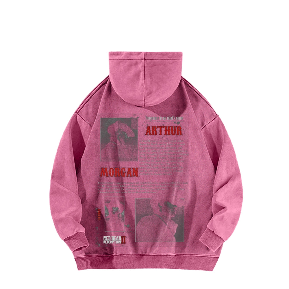 Red Dead Redemption Unisex Washed Hoodie 2602004600