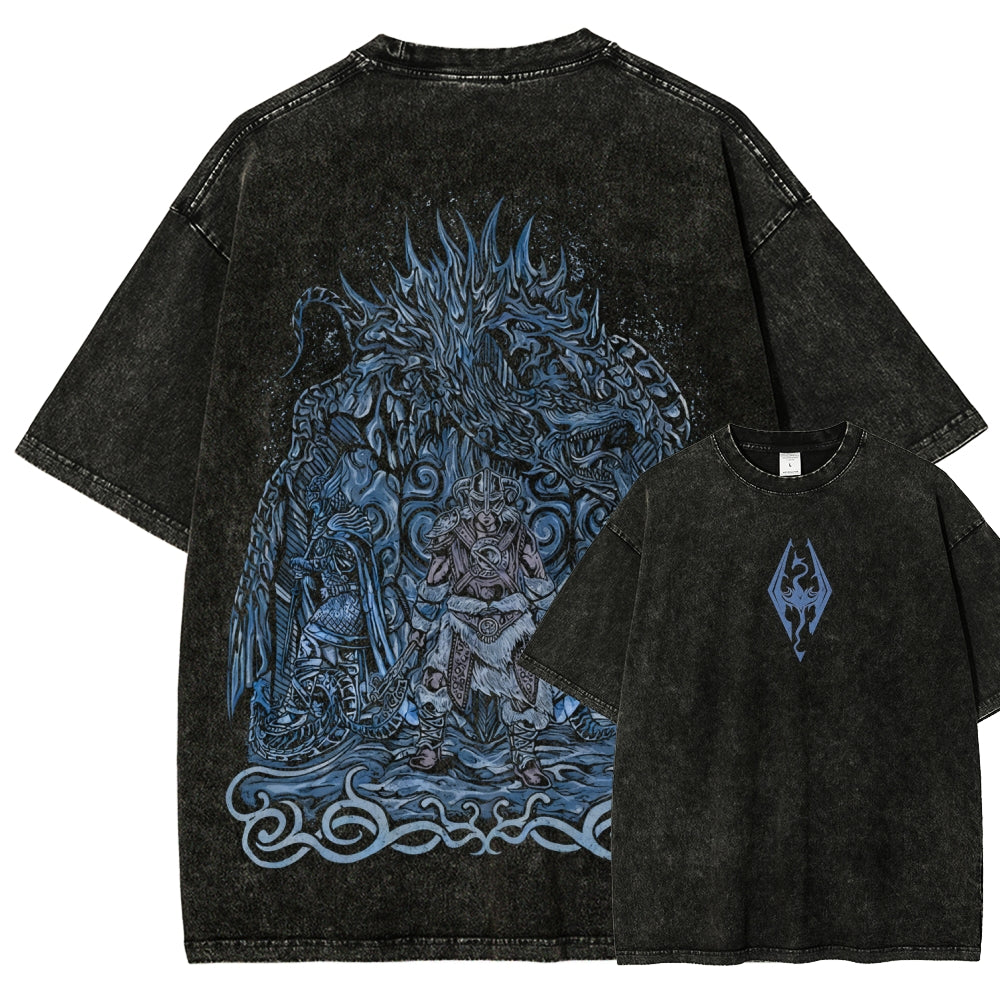 The Elder Scrolls Unisex Fit Washed T-Shirt 2602005471