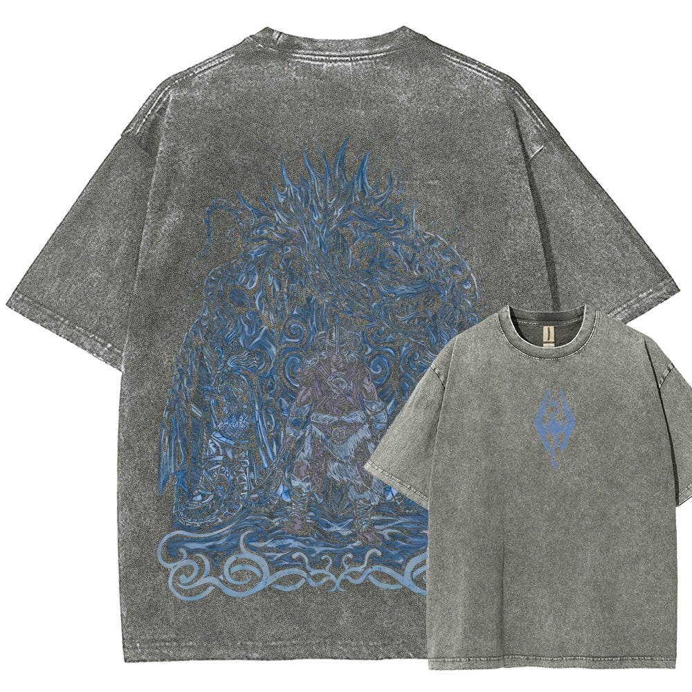 The Elder Scrolls Unisex Fit Washed T-Shirt 2602005471