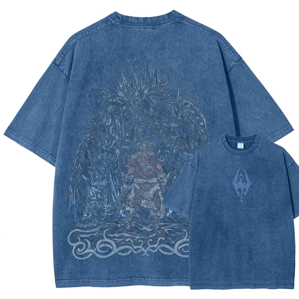 The Elder Scrolls Unisex Fit Washed T-Shirt 2602005471