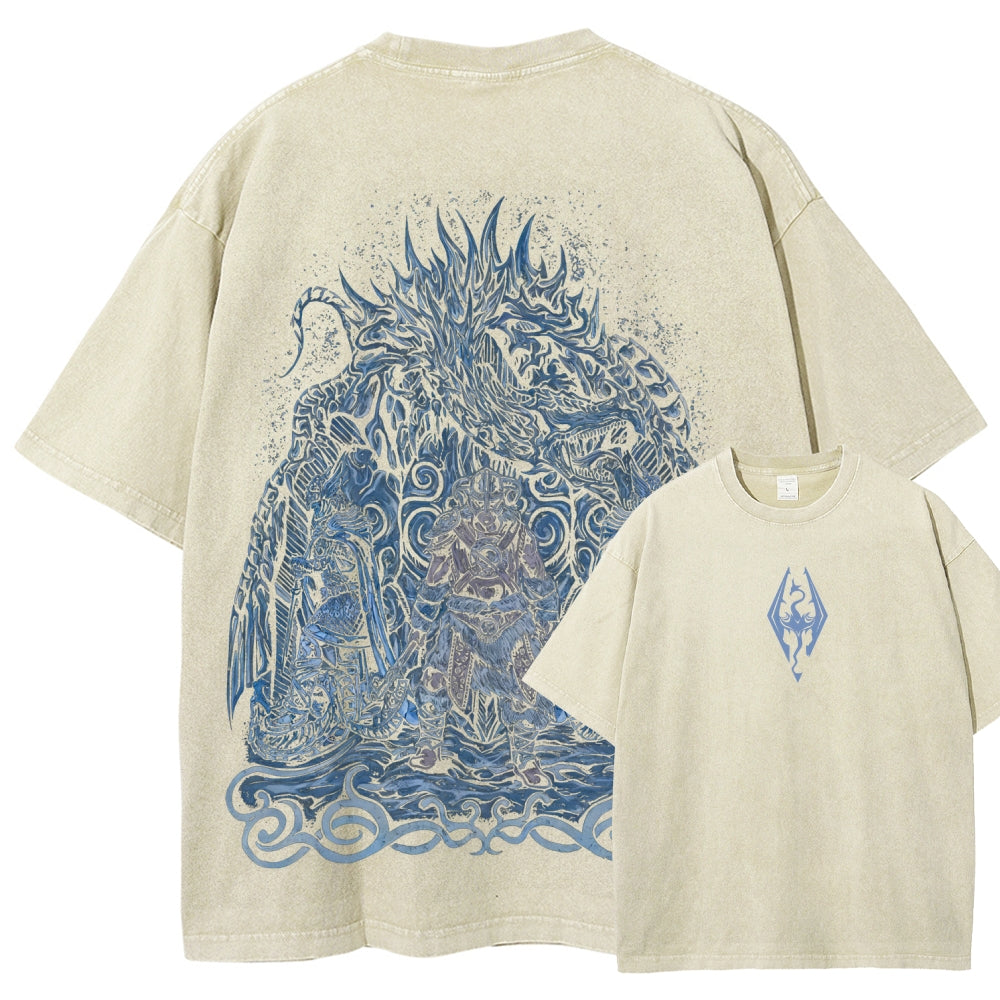 The Elder Scrolls Unisex Fit Washed T-Shirt 2602005471
