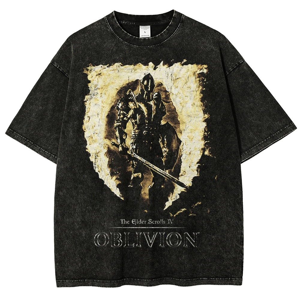 The Elder Scrolls Unisex Fit Washed T-Shirt 2602005488