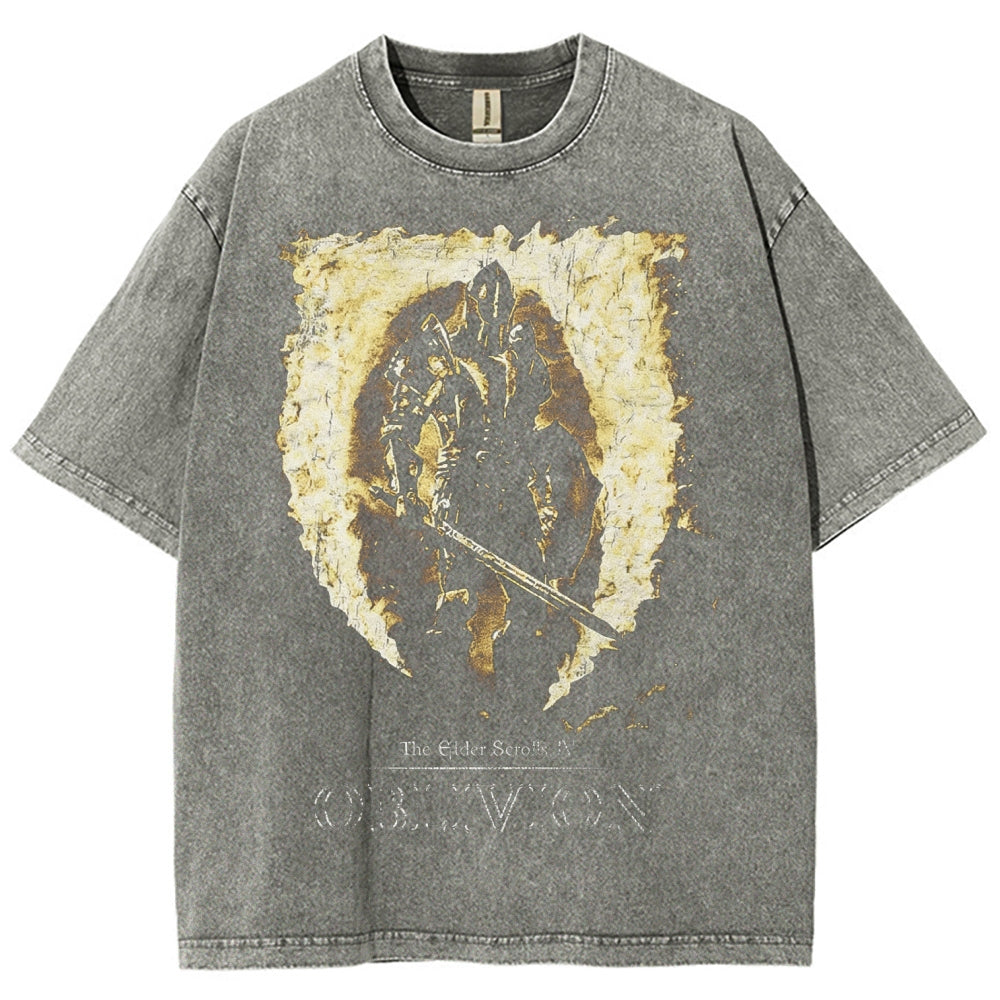 The Elder Scrolls Unisex Fit Washed T-Shirt 2602005488