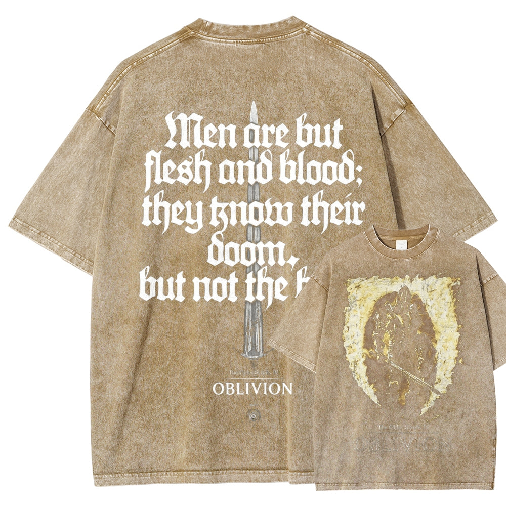 The Elder Scrolls Unisex Fit Washed T-Shirt 2602005488