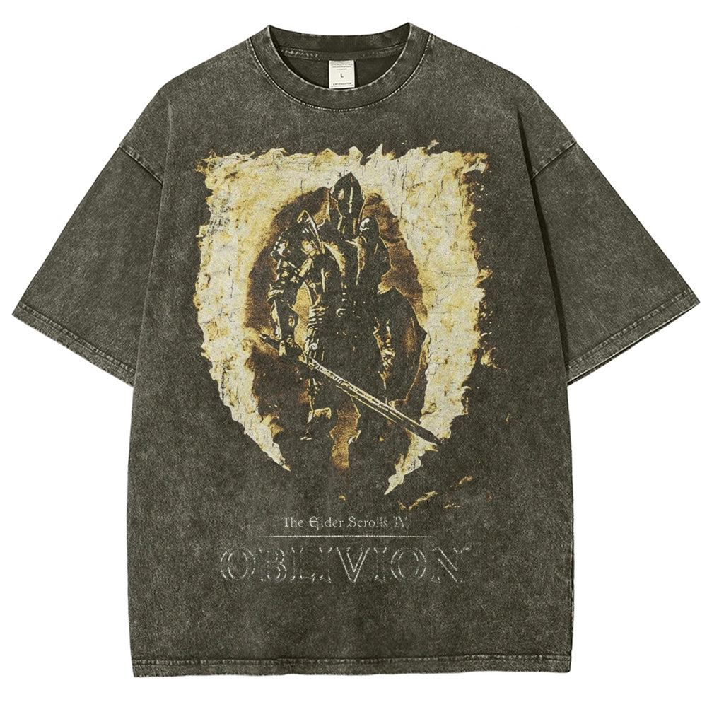 The Elder Scrolls Unisex Fit Washed T-Shirt 2602005488