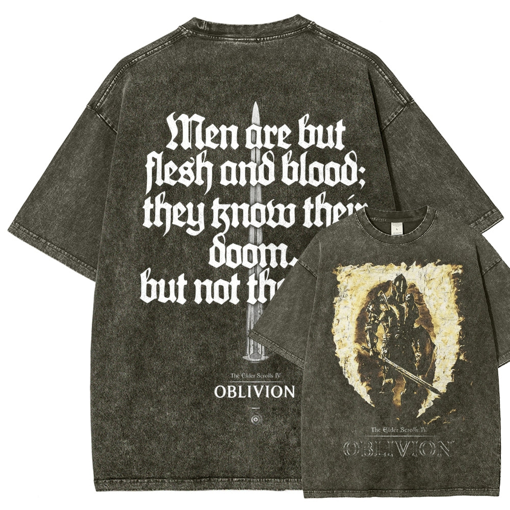 The Elder Scrolls Unisex Fit Washed T-Shirt 2602005488