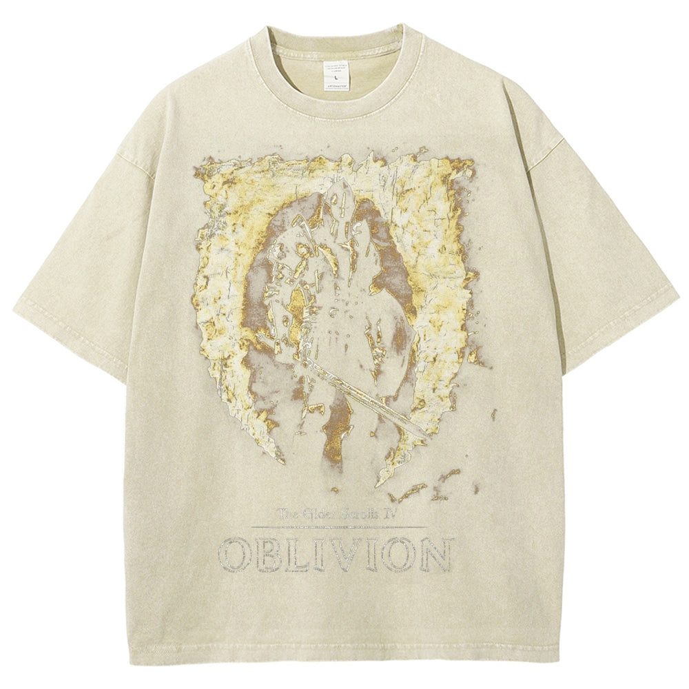 The Elder Scrolls Unisex Fit Washed T-Shirt 2602005488