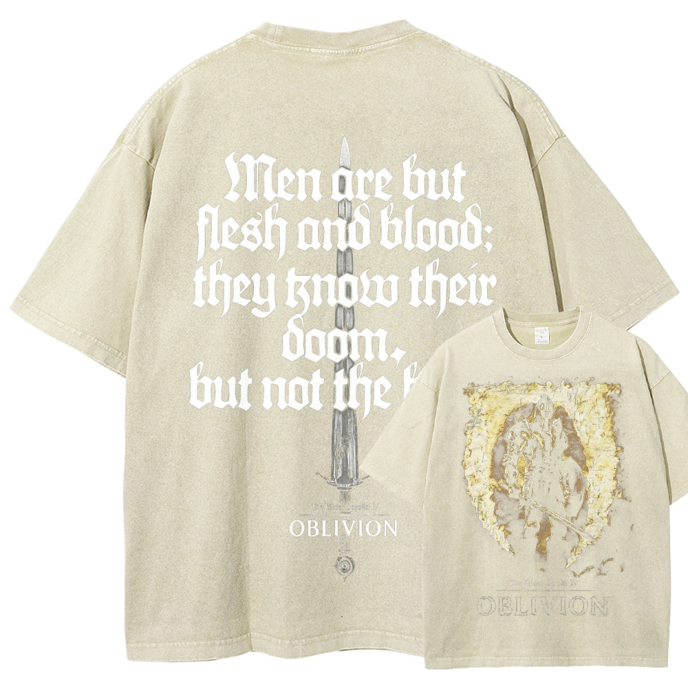 The Elder Scrolls Unisex Fit Washed T-Shirt 2602005488